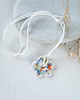 wisiory Porcelanowy naszyjnik FLOWER POWER 1