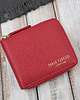portfele damskie Portfel damski skórzany mały czerwony poziomy z RFID KV-04-RD 2