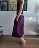 spodnie dresowe damskie Szorty dresowe - Plum 1