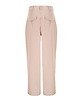 spodnie materiałowe damskie CS - Beżowe spodnie z szeroką nogawką BALTIC 1