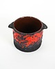 wazony Wazon ceramiczny, Fat Lava, niemiecki design, lata 60, produkcja: Niemcy 3