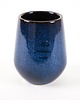 wazony Wazon ceramiczny granatowy, duński design, lata 70, produkcja: Dania 6