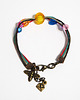 bransoletki na sznurku Bransoletka - Pszczoła, żółty koralik - sznureczki 1