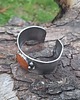 bransoletki wire wrapping Palące słońce - bransoletka regulowana 3