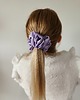gumki do włosów Satynowa gumka satynowa scrunchie owijka frotka lawenda MAXI 1