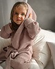 bielizna i piżamy dla dziewczynki Wafelkowy szlafrok dla dziewczynki 3