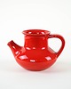 czajniki i dzbanki Dzbanek ceramiczny czerwony, duński design, lata 60, produkcja: Dania 3