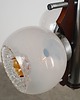 lampy wiszące Lampa wisząca, szkło Murano, włoski design, lata 70, produkcja: Włochy 1