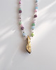 kolie Pokusa Naszyjnik pastelowe kamienie 5