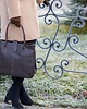 torby na ramię Torba ze skóry, czekoladowo-brązowa torba, Handmade, Shopper 1