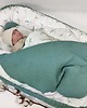 śpiwory i rożki niemowlęce Kokon niemowlęcy z wyjmowanym materacem, kokon w listki eukaliptusa 2