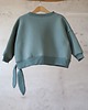 bluzy dla dziewczynki Bluza Oversize MIĘTOWY KRÓLIK Z USZAMI 3