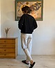 bluza bez kaptura damska Bluza NORA / black 3