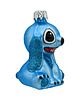 bombki Bombka choinkowa szklana ręcznie malowana: Stitch: błękitny 2