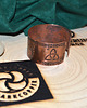 bransoletki - inne Bransoleta handmade miedź grawer 5