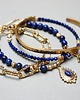 bransoletki z kamieni naturalnych Zestaw bransoletek Lapis lazuli /set/ vol. 2  - Szlachetna kolekcja 4