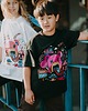 t-shirty dla chłopców T-shirt oversize Teddyland czarna dziecko 3