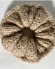 gumki do włosów Wełniana puchata scrunchie 2
