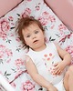 kocyki, kołderki, pościel dla dzieci Kocyk z wypełnieniem Peonie 1