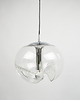 lampy wiszące Lampa wisząca Wave proj. Koch & Lowy dla Peill & Putzler, lata 70 1