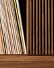 komody i szafki TONN 101 - szafka pod gramofon, lite drewno orzechowe 9