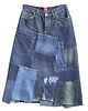 spódnice maxi Długa spódnica jeans AP002 1