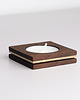 świeczniki i świece Świecznik Tealight drewniany orzech amerykański 4