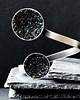 bransoletki wire wrapping Efektowna bransoleta z druzami karborundu 3
