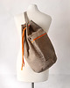 torebki różne  worek plecak - beige&orange - 4