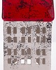 dekoracje świąteczne Domek ceramiczny biały z czerwonym dachem, 18x7x7 cm KEDOM small 3
