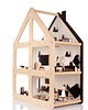 klocki i zabawki drewniane DUŻY drewniany domek dla lalek NOWOŚĆ! 4