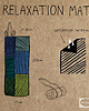 koce i narzuty THE RELAXATION MAT - multifunkcjonalna pomarańczowo-różowa mata patchworkowa 4