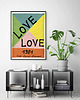 plakaty Yves Saint Laurent "Love Poster 1981" 2