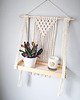półki Makrama - półka ścienna, kwietnik, boho 5