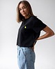 t-shirt damskie T-shirt Crop-Voila Czarny Cytryny 4
