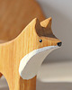klocki i zabawki drewniane Leśne zwierzęta - zestaw drewnianych zabawek - Niedźwiedź, Lis, Zając 1
