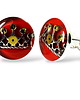 spinki do mankietów Spinki do mankietów - KRÓL ŻYCIA (RED) 2