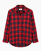 koszule damskie  Koszula Intense cotton red navy poduchy 1