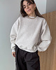 bluza bez kaptura damska Bluza Soho mocca melange 6