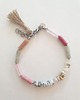 bransoletki z kamieni naturalnych Bransoletka patyczki labradoryt, opal, rodonit, kwarc różowy 2