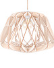 lampy wiszące Lampa sufitowa wisząca ze sklejki z drewna SALON 1