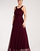 sukienki maxi damskie Elegancka sukienka maxi rozkloszowana z dekoltem halter bez rękawów - M1171 3