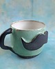 kubki Kubek z wąsem ceramika handmade prezent dla faceta 1