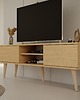 komody i szafki Szafka RTV MONTREAL 160 dąb artisan 6
