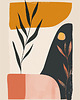 plakaty Plakat - Abstract plants 2