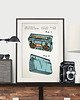 plakaty Plakat Magnetofon boombox - patent 4