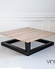 stoliki kawowe Stolik kawowy lity dębowy Design Dąb Slant 5