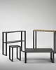 stoliki kawowe Stolik Kawowy SEVIL - minimalistyczna metalowa ława 6