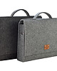 torby na ramię Duża Torba Na Laptopa 15'6" - teczka szara 9