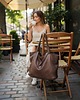 torby na ramię Shoper bag brązowa czekoladowa torba 1